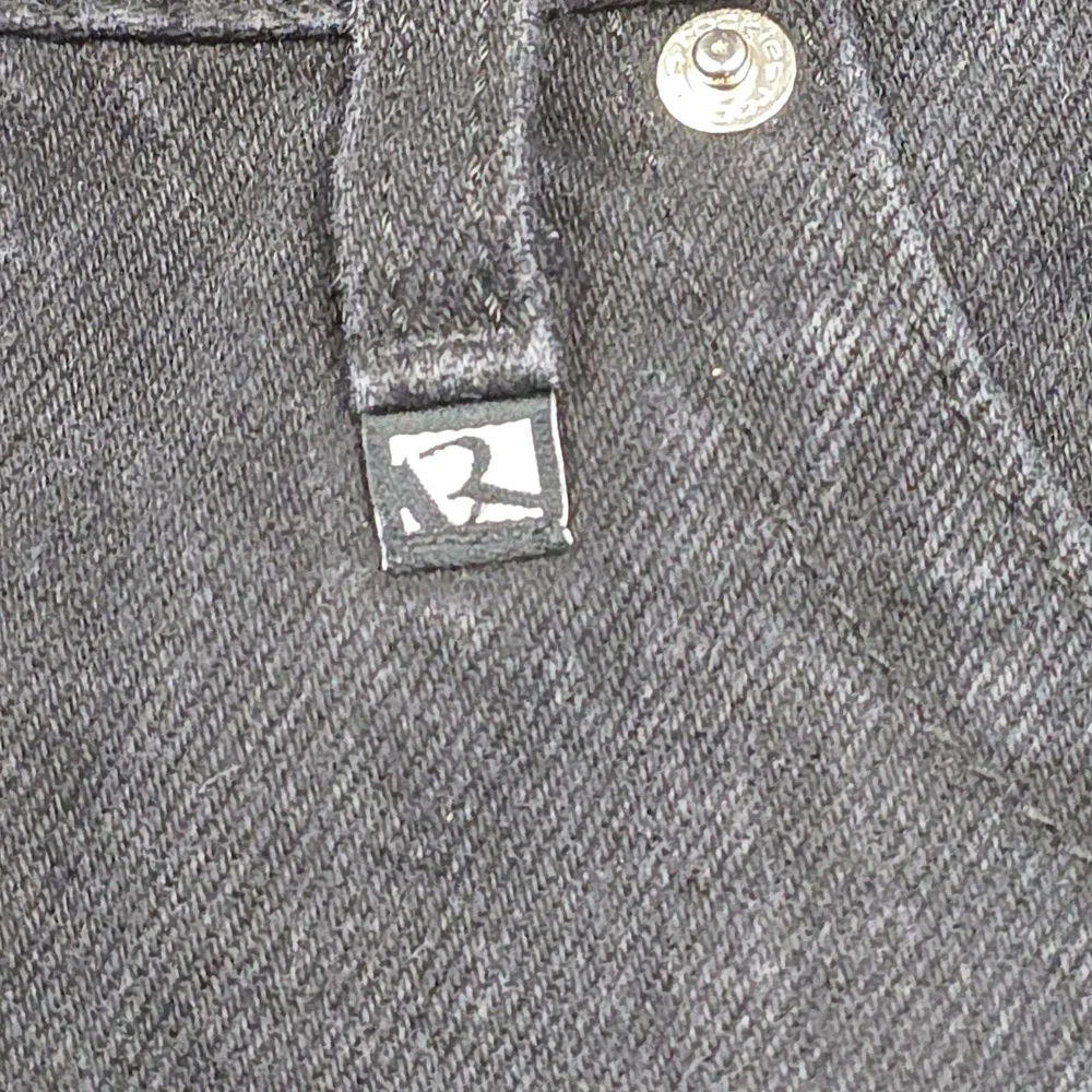 Vintage Rocky Mountain Jeans Women's 12 LONG Black Bareback Western Y2K **